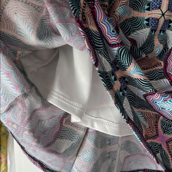 Colorful Butterfly Pattern Skirt - Picture 3 of 4